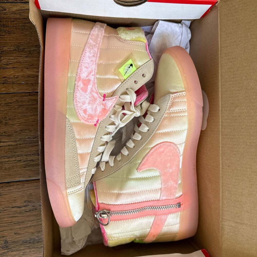 Nike Wmns Blazer Mid Rebel 'Spring Festival' Coconut Milk Pink Tint (DD8482-163)